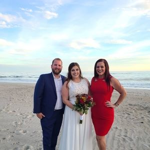 Red Calvin Klein stunner